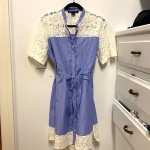 French connection striped dress